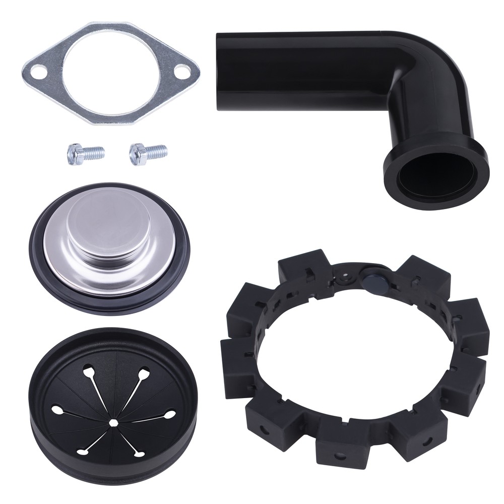 Eco Logic 1.25 HP Premium Kitchen Garbage Disposal with Plug, Continuous Feed