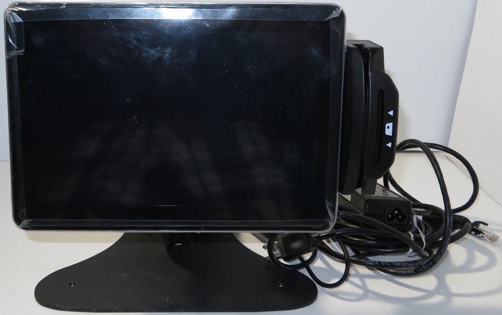 ELO ESY10i1C 10" Touchscreen Toast POS System - w/ Stand & Card Reader