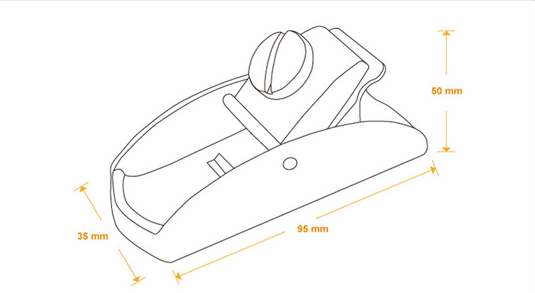 Luthier Tool Steel Plane Guitar Violin Cello Tool Flat Bottom New