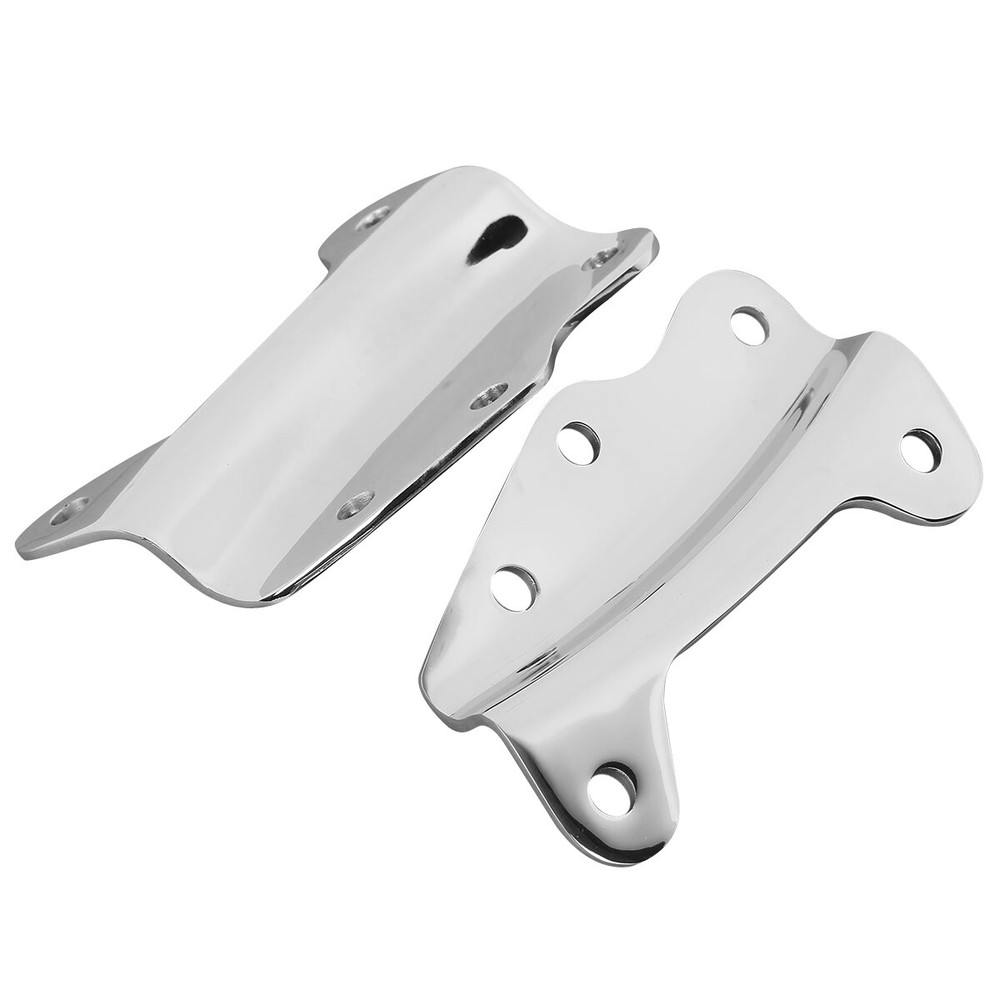 Chrome 4 Point Docking Hardware Kit For Harley Davidson Touring Models 2009-2013
