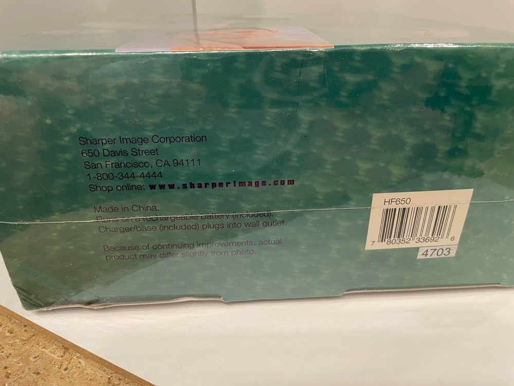 NEW Sharper Image Microdermabrasion System Skin Rejuvenation Pro Cleansing Set
