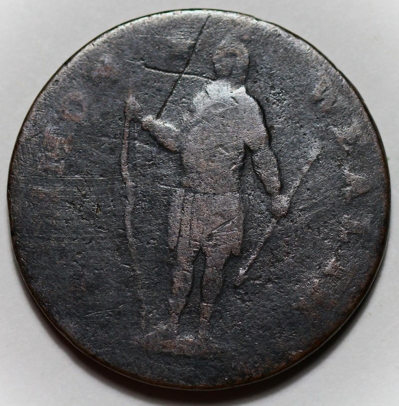 1788 Massachusetts Colonial Copper Cent