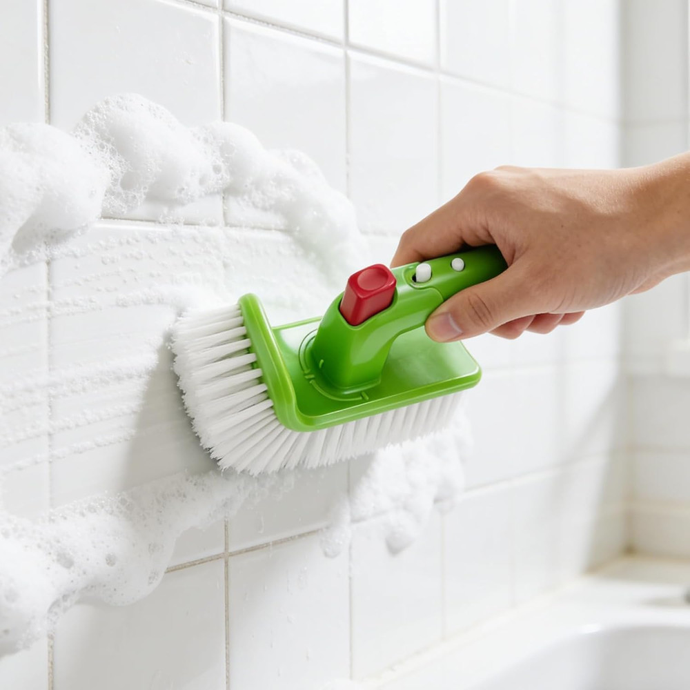 180° Rotatable Pool Brush Head for Inground & Above Ground Pools | Step & Corner