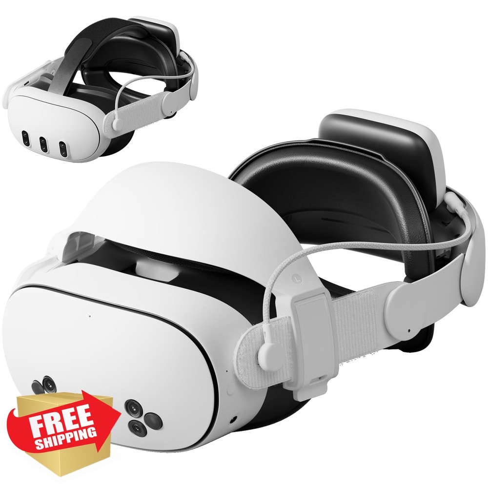 Aubika Quest 3 VR Head Strap 10000mAh Battery Fast Charging