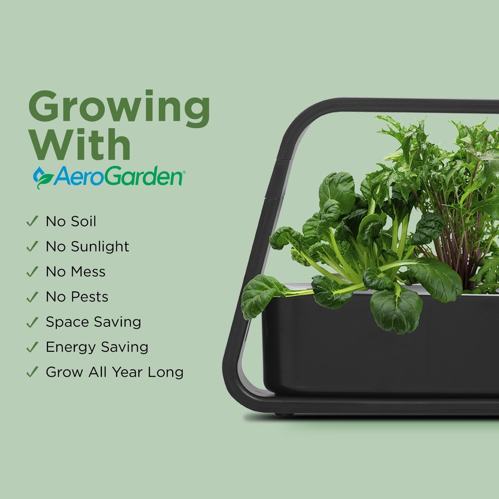 AeroGarden Sprout Black