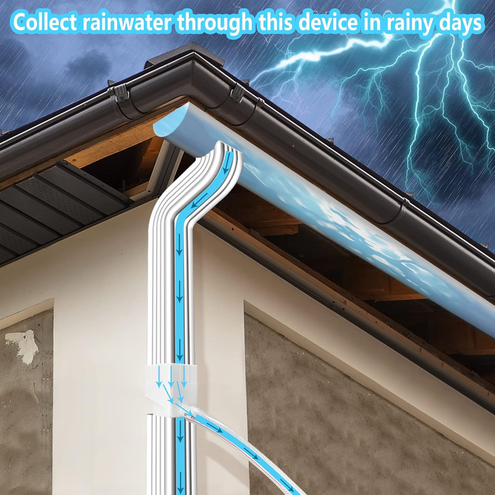Rainwater Collection System-Rainwater Collection Diverter Connector System-Raind