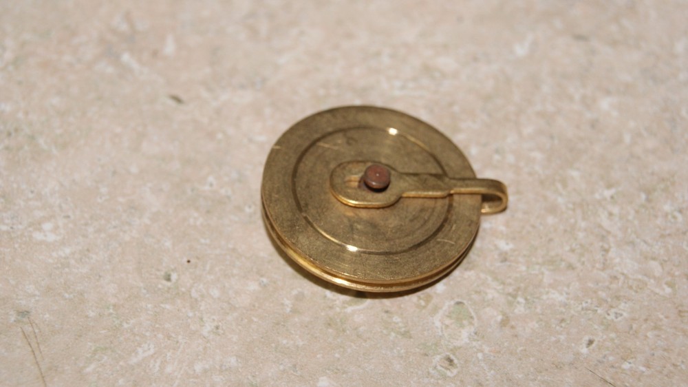 SOLID BRASS BANJO CLOCK PULLEY NEW CLOCK PARTS