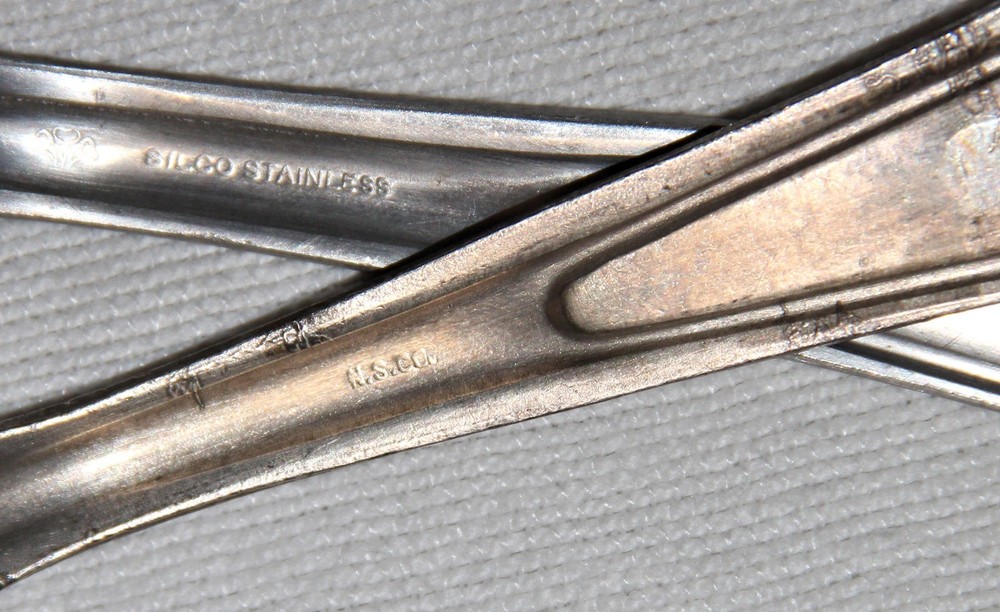 ORIGINAL WWII FORK AND SPOON FOR MESSKIT AND FIELD USE