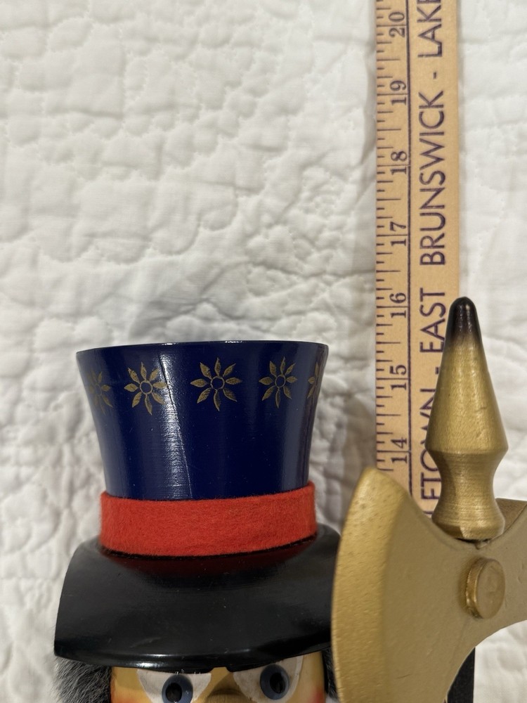Steinbeck (likely) Nutcracker Guard Soldier 15.5 Inch