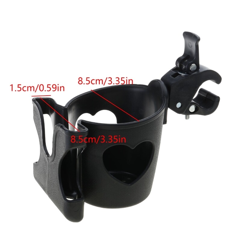 Cup with Smartphone Mount Elegant Designings Pushchair Drink Stand