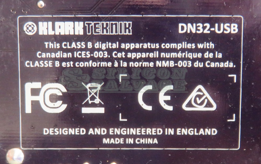 Klark Teknik DN32-USB Expansion Card