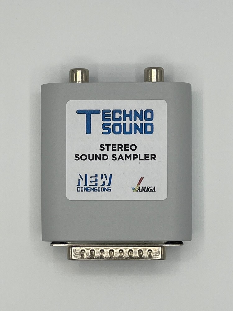 Commodore Amiga Techno Sound Turbo Stereo Sound Sampler Lite Package