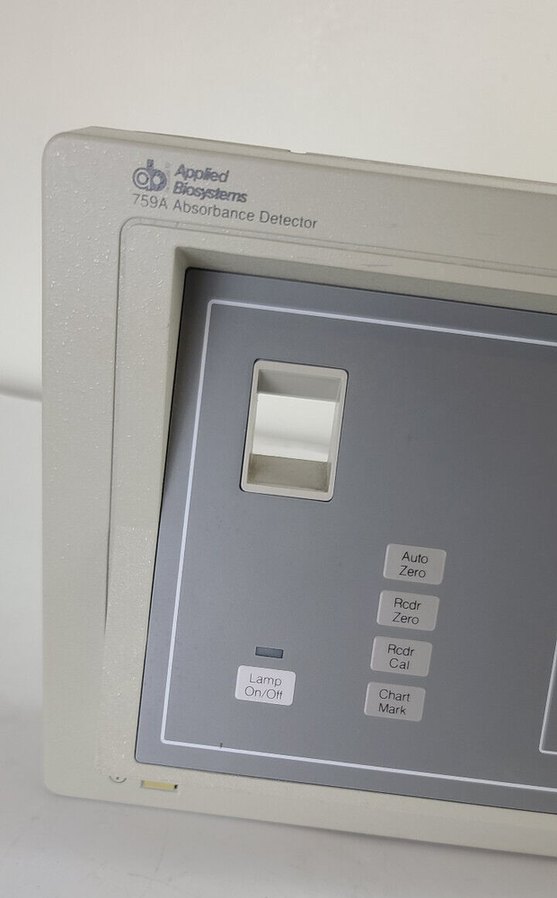 Applied Biosystems 759A Absorbance Detector ~ Front Panel ONLY