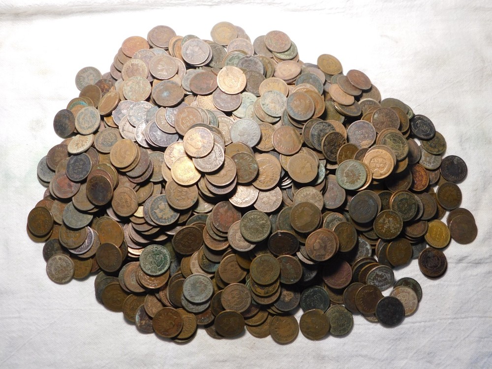 1 Indian Head Cent Junk Cull Random Date from 1900-1909
