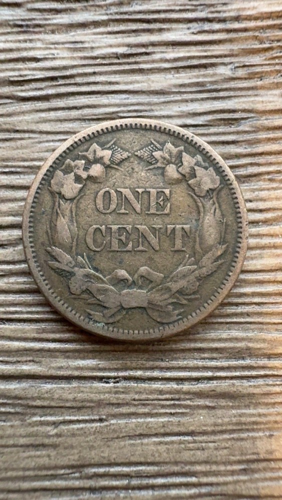 1858 Flying Eagle Penny One Cent Coin