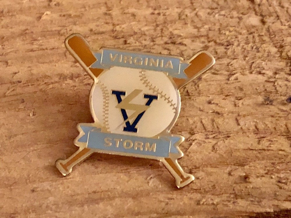 Youth Baseball Lapel Pin Virginia Storm