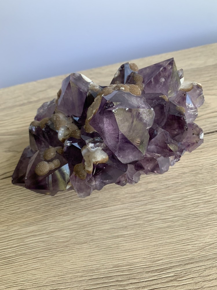 Amethyst & Crystallized Calcite Deposits