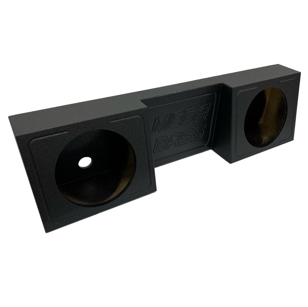Regular Cab / Single Cab 8” Dual Sub Box Subwoofer Enclosure Gm Ford Dodge