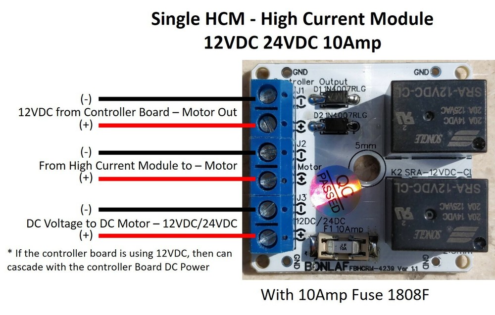 Single Channel Relay Module Solar Panel Sun Tracking Control Brd DIY 12V 24V 10A