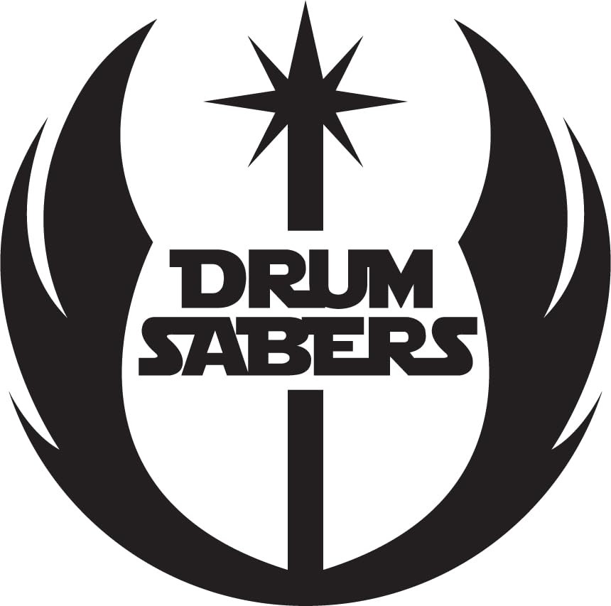 Lightsaber Drum Sticks Light Up Star DrumSticks Wars Lighted LED Multi