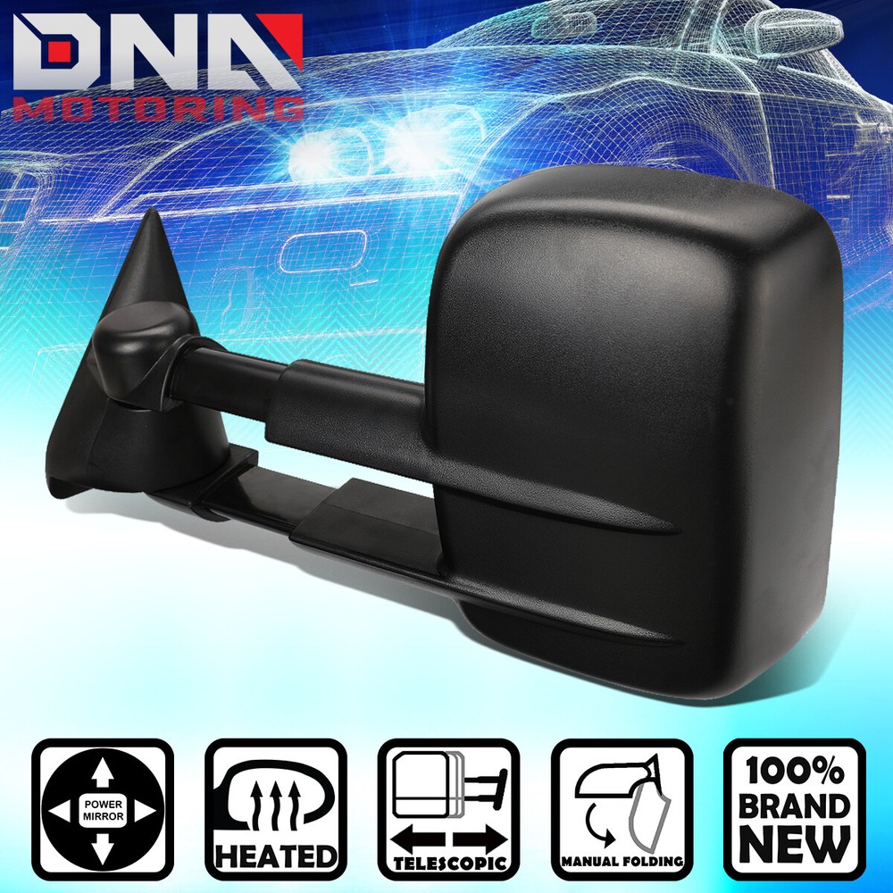 FOR 2003-2007 SILVERADO/SIERRA POWERED ADJUSTMENT+HEATED TOW TOWING MIRROR LEFT