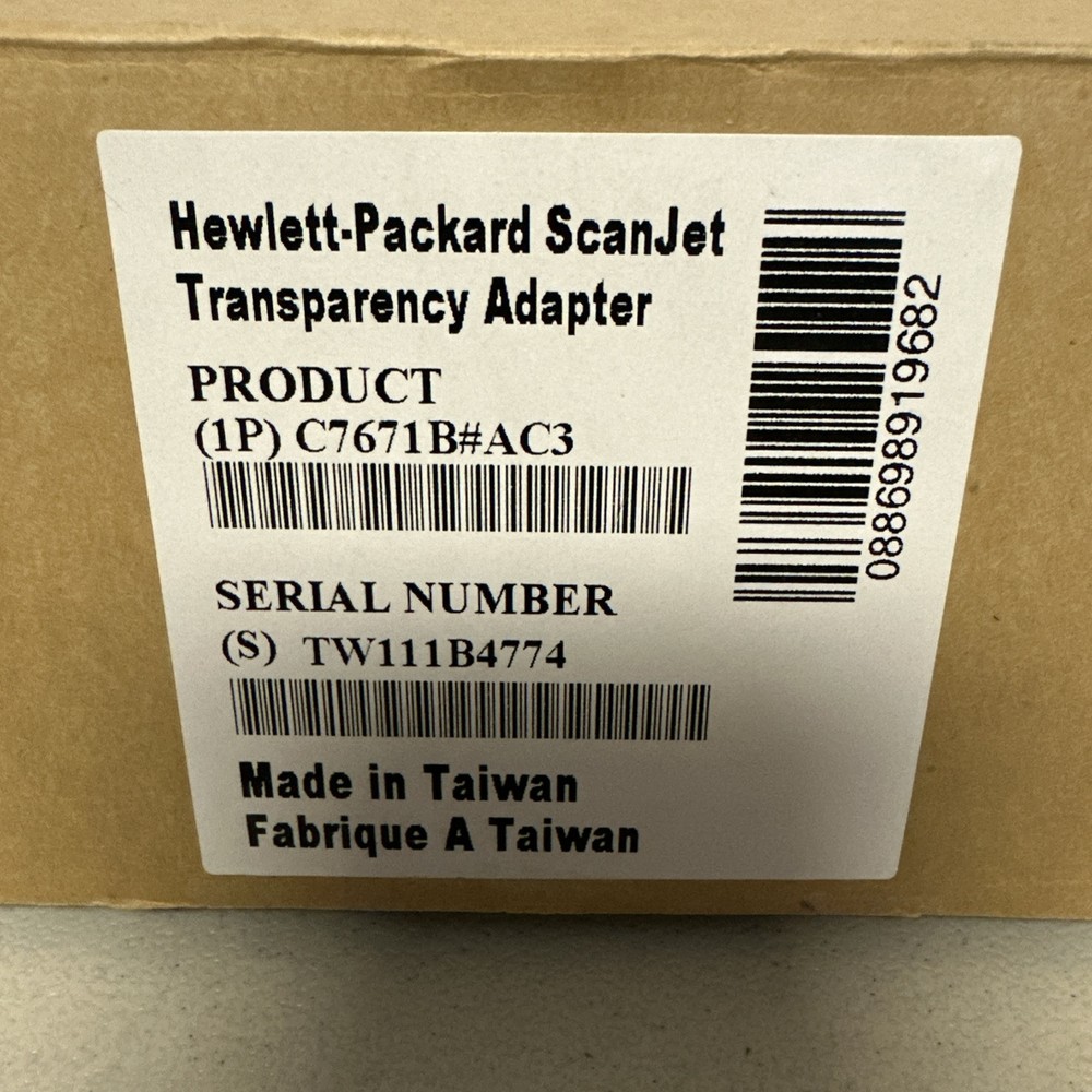 HP Scanjet XPA C7671b Transparency Adapter