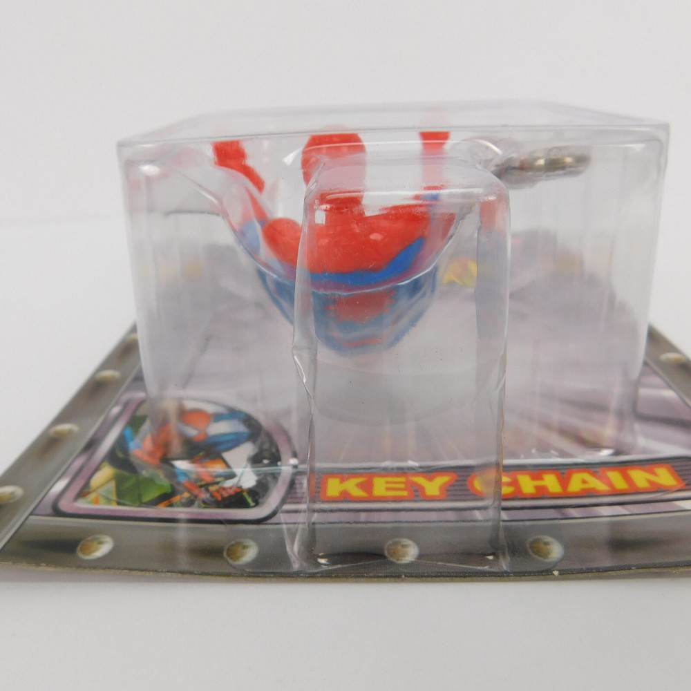 2002 Marvel Spider-Man Keychain / Keyring Web Climber Playfully yours Sealed