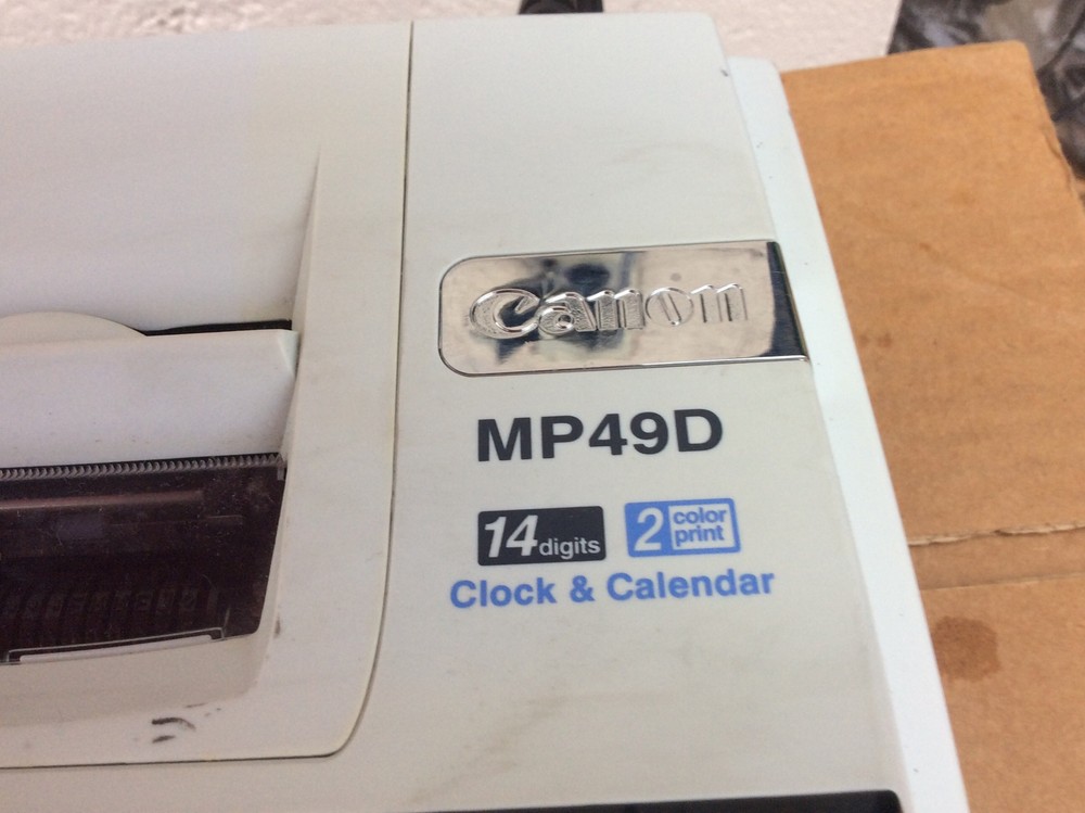 Canon MP49D Electronic Calculator