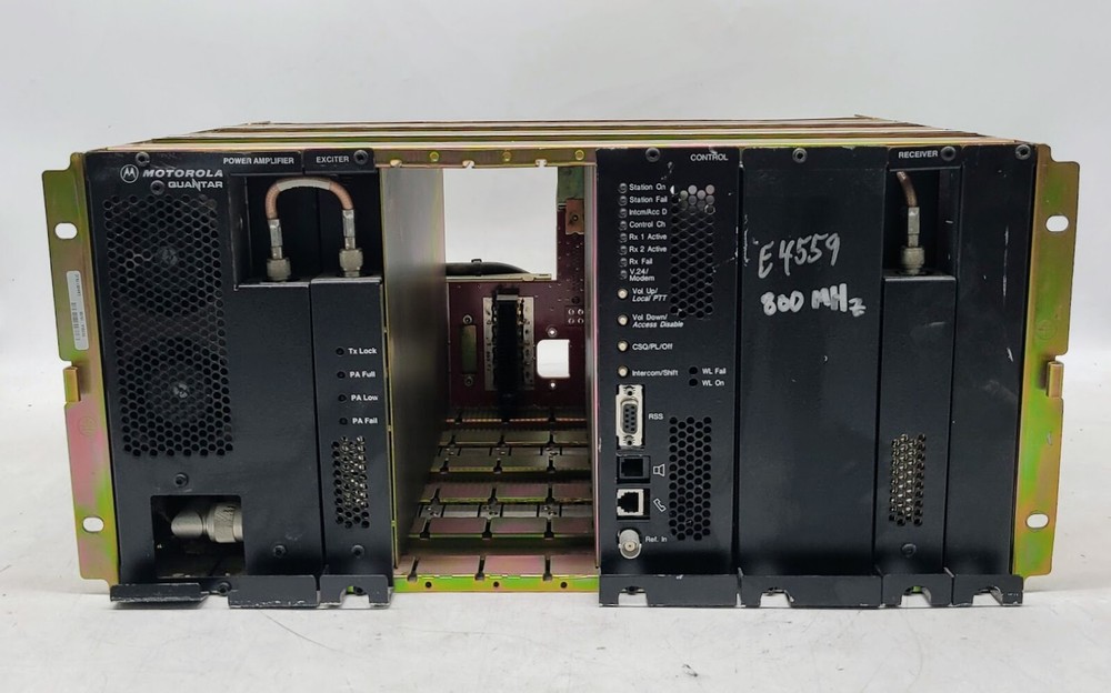 Motorola Quantar T5365A Repeater Base Station /MISSING PSU