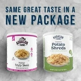 31 Serving Dehydrated Potato Shreds Can