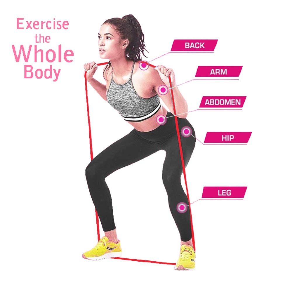 Pull-Up Bands Resistance-Bands Exercise-Bands - Pull up Assistance Bands Work...