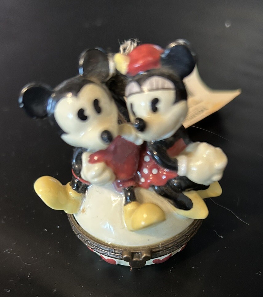 Minnie Mickey Valentine Treasure Box