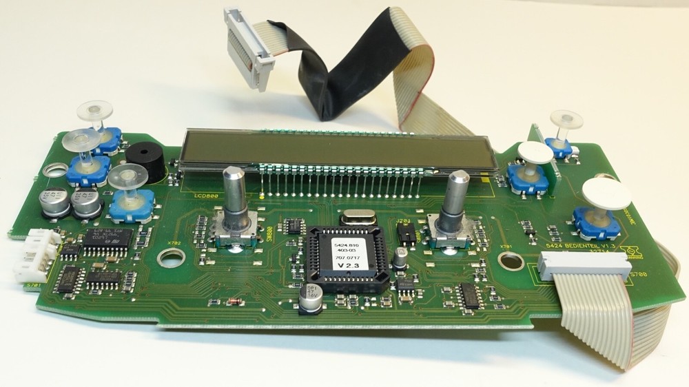 Eppendorf 5424 Centrifuge LCD Display, PCB Control Board, Panel with Knobs