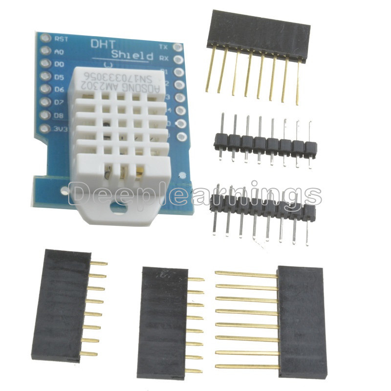 DHT22 AM2302 Temperature and Humidity Sensor Shield Module For D1 Mini Wemos