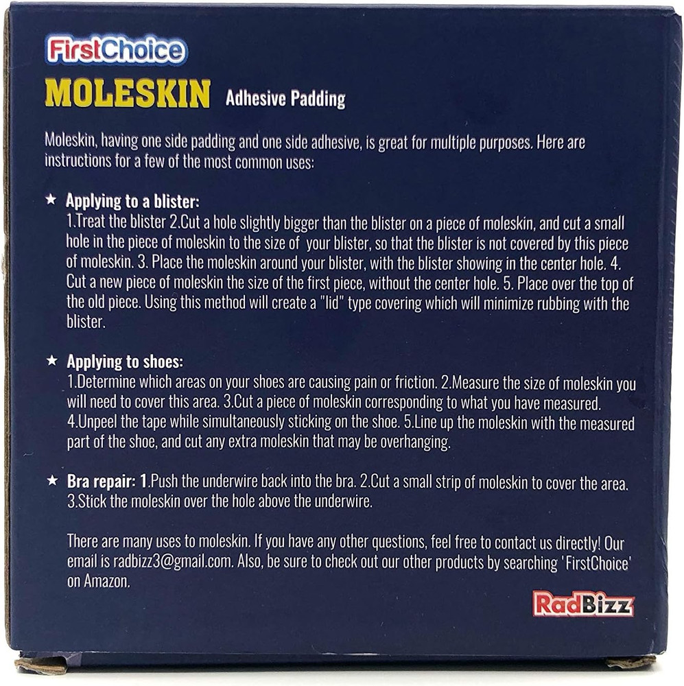 Extra Durable Moleskin - 2" X 5 Yards