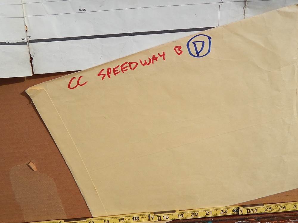 1969 Chicago Coin SPEEDWAY MODEL B arcade machine service schematic