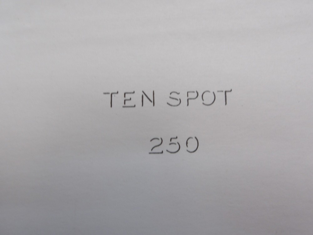 Williams: Ten Spot- Schematic