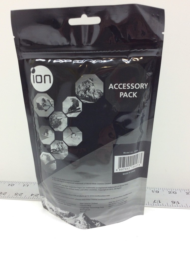 Ion 5008 Adhesive Accessory Helmet 3 Pack