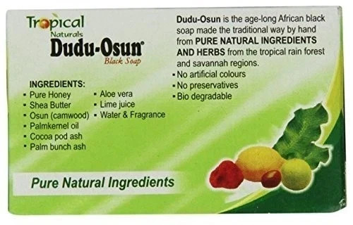 6 Pack of Dudu Osun Black Soap