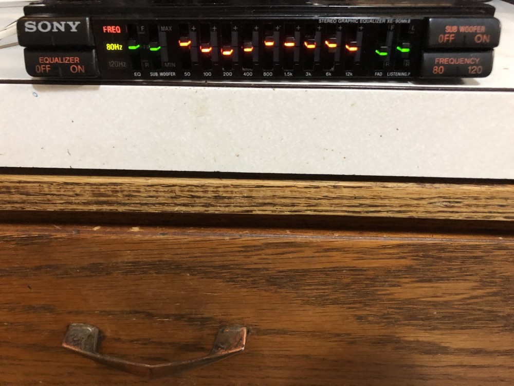 Rare SONY XE-90 MKII Graphic Equalizer