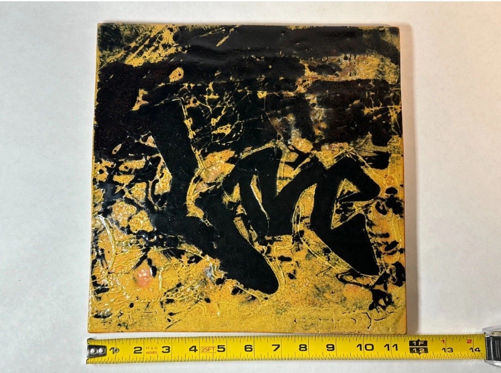 Aliens vs Predator Prop Artwork Tile Henricksen Original OOAK