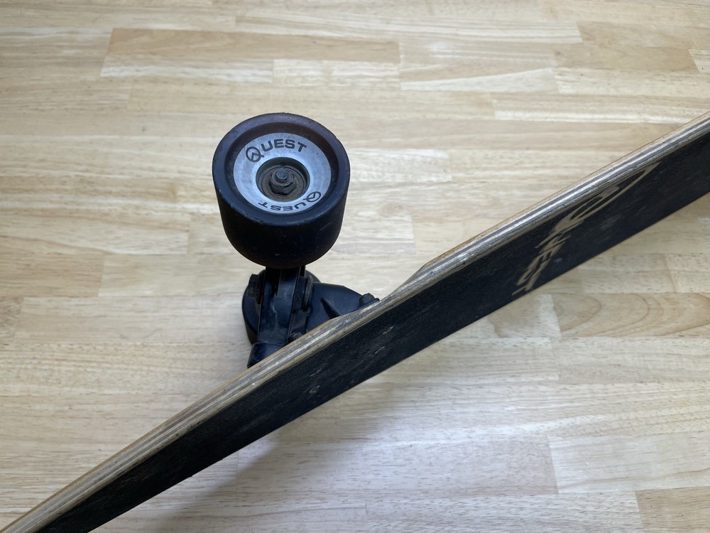 40" Quest Bamboo Longboard Skateboard Complete