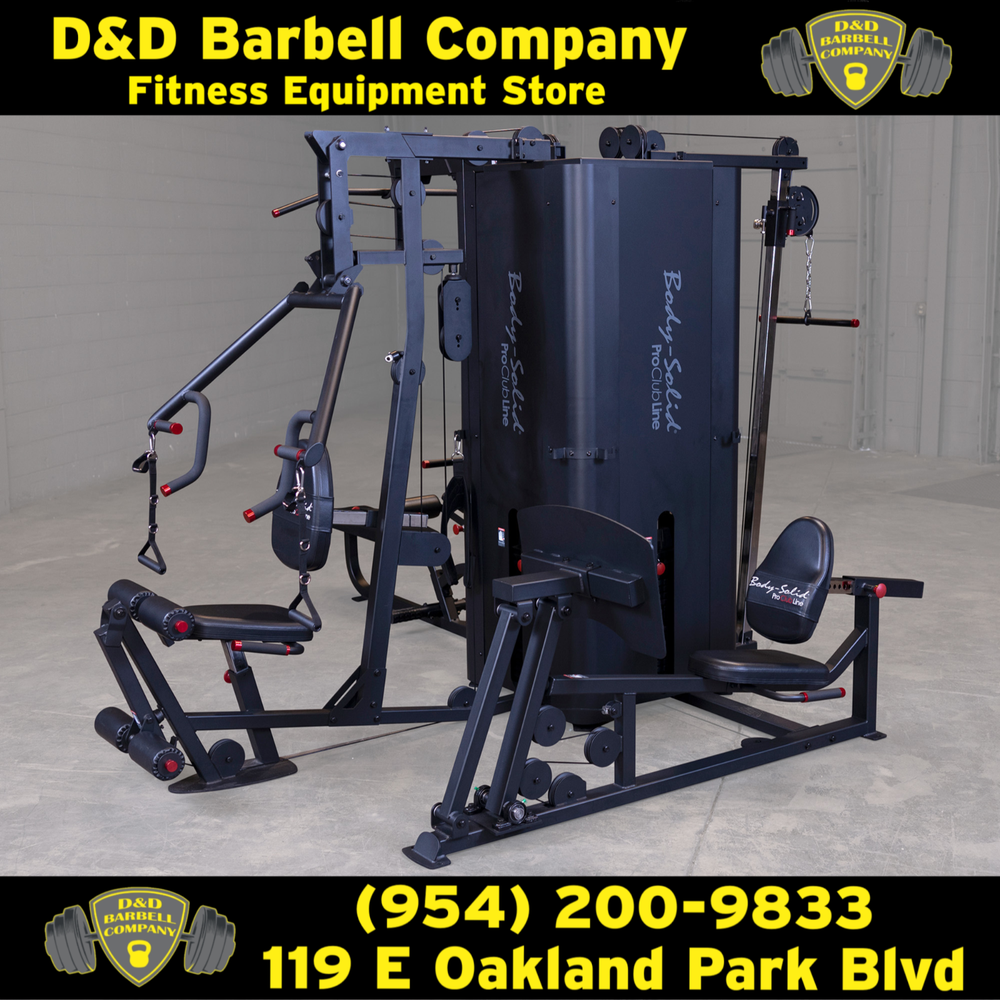 Body Solid S1000 Commercial Four Stack Gym Multi Station Selectorized Machine