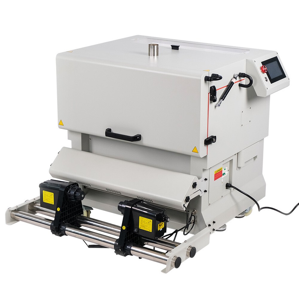 24" Compact DTF Powder Shaker and Dryer Machine with Touch Screen Vertical Model