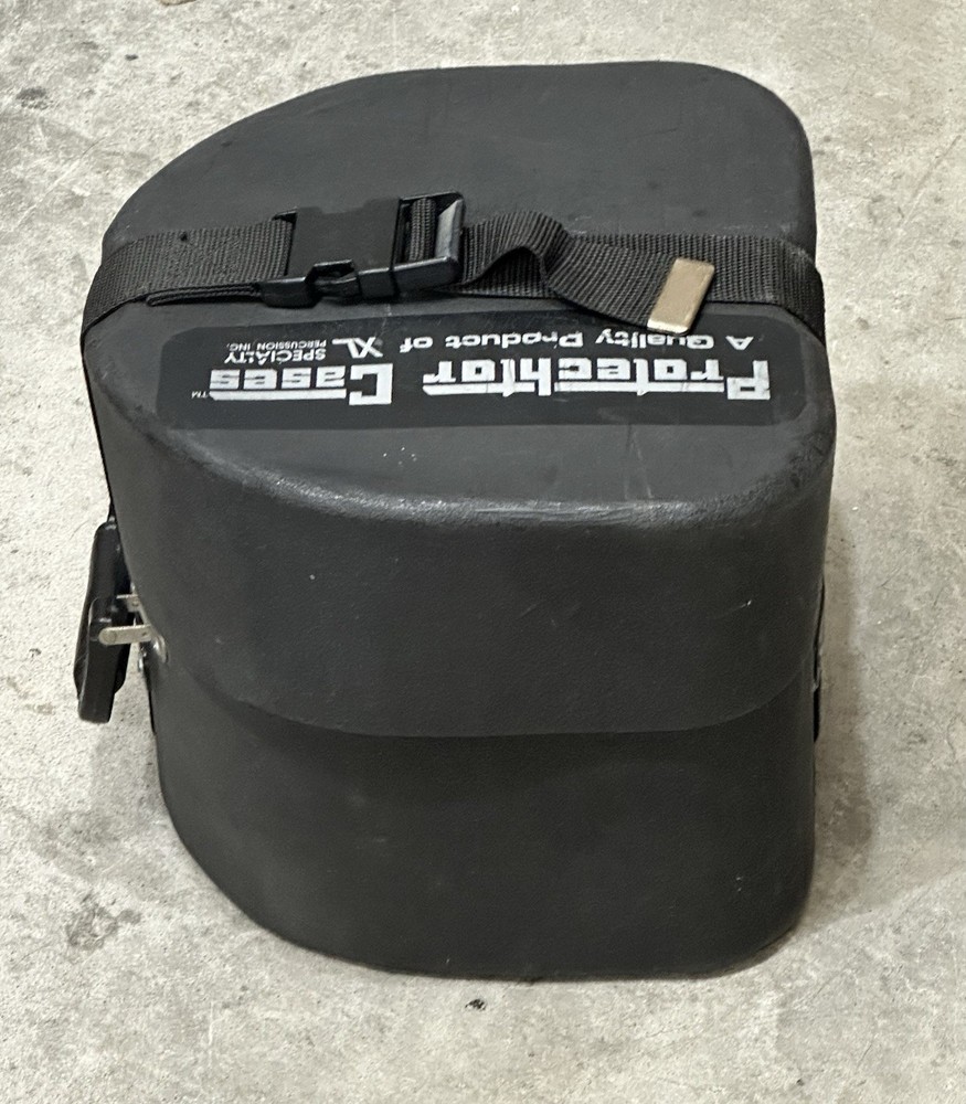 Vintage Protechtor Cases 9” Classic HARD Drum Case with Handle
