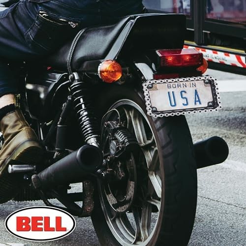 Motorcycle License Plate Frame Chain