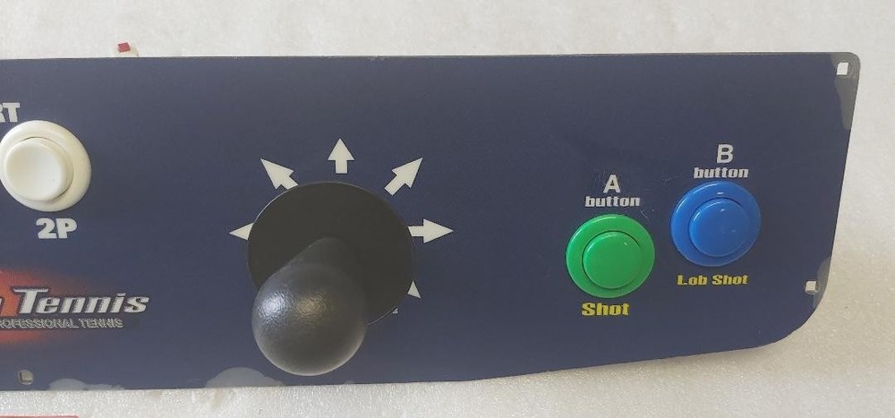 SEGA VIRTUA TENNIS Arcade Game CONTROL PANEL Assembly (2263)