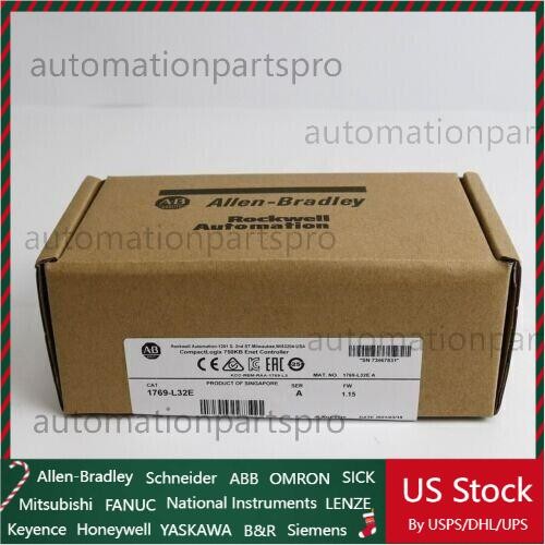 New Sealed AB 1769-L32E CompactLogix EtherNet Processor 1769L32E US Free Tax