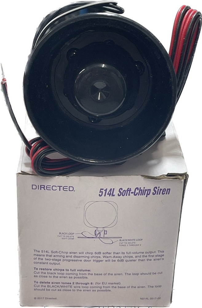 Directed 514 L soft chirp siren