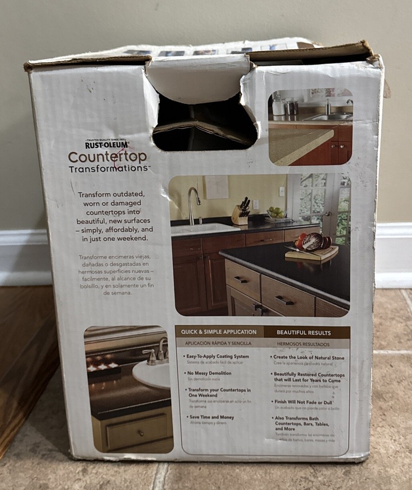 RustOleum 258283 Countertop Transformations Java Stone 70 oz. Kit